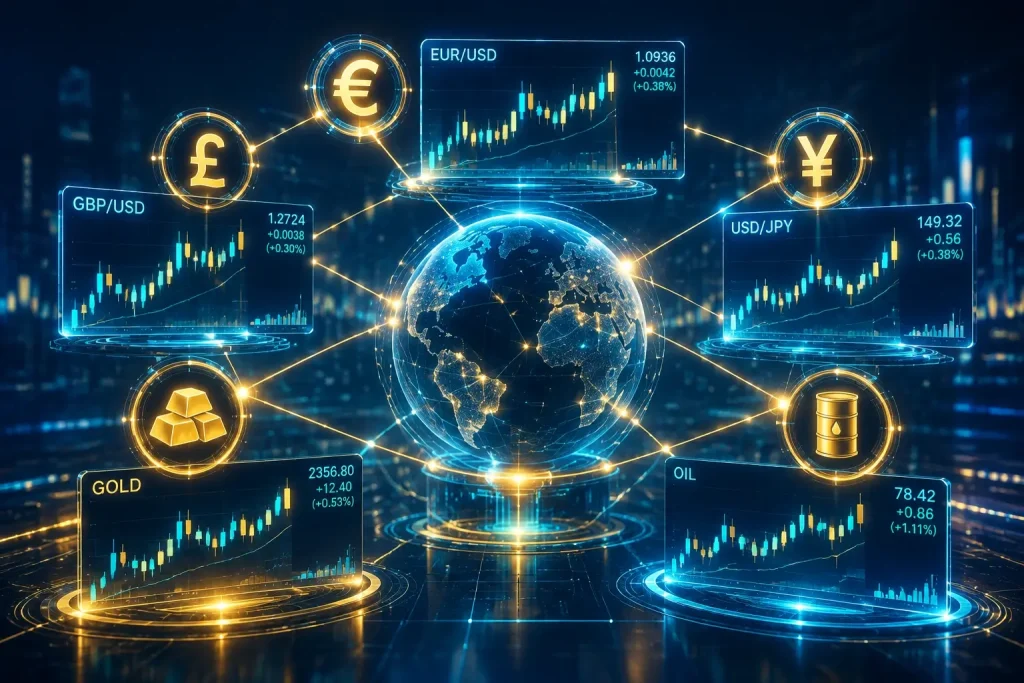 همبستگی در بازار مالی چیست